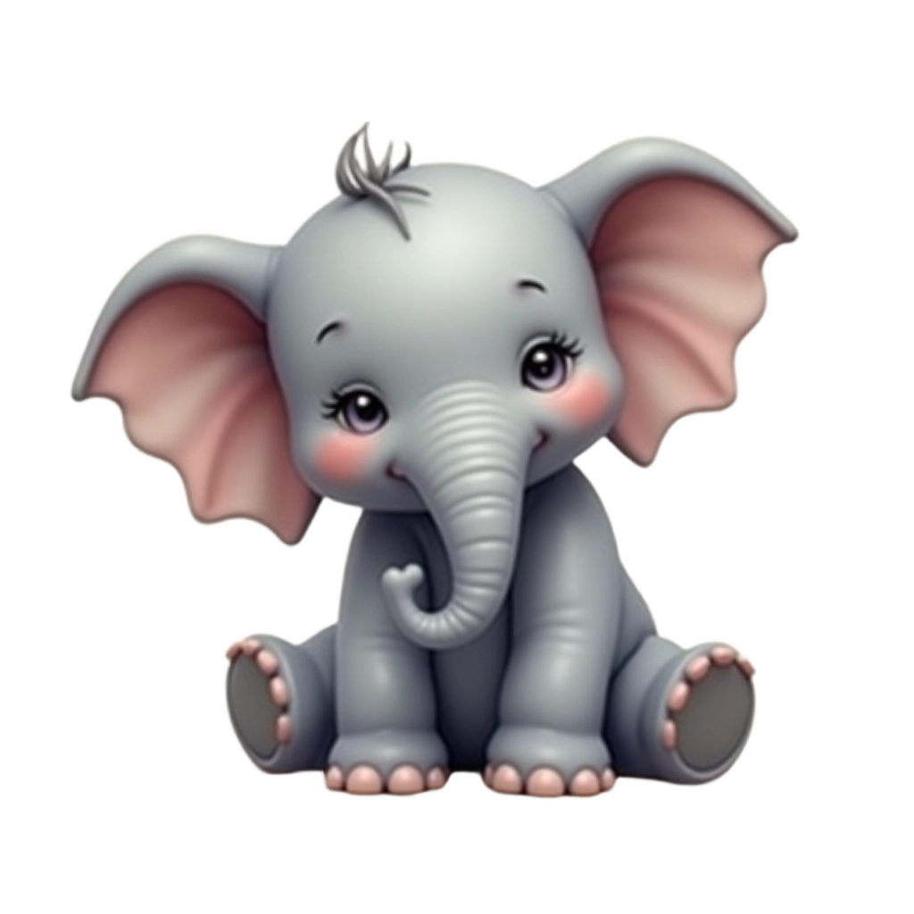 Cute Baby Elephant